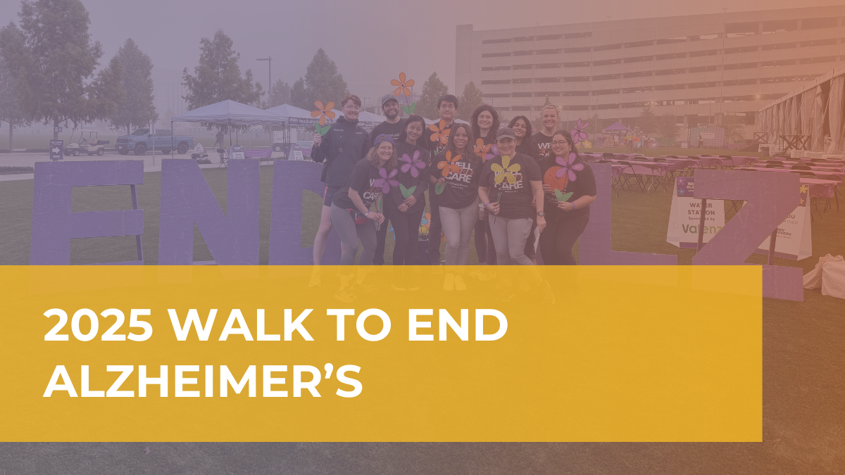 Institute on Aging team smiling at Alzheimer's Walk